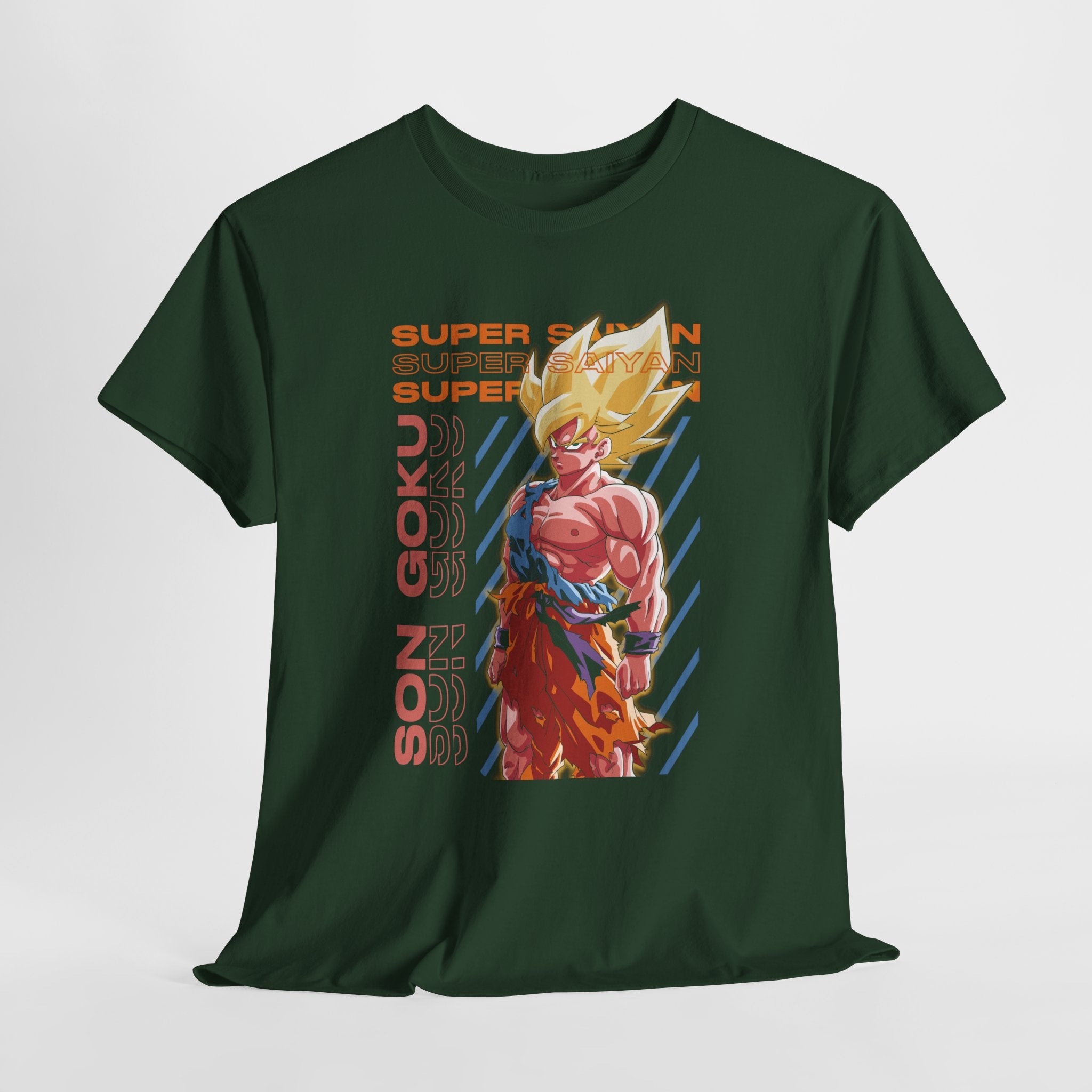 Son Goku Super Saiyan Graphic Tee — Anime Dragon Ball Z Shirt
