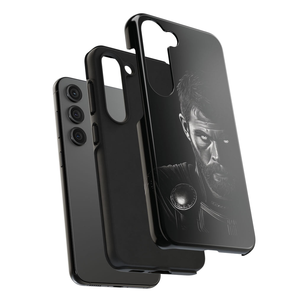 Tough Phone Cases featuring Warrior Design, Rugged Protector, Gift for Adventurers, Customizable Case, Durable Phone Cover