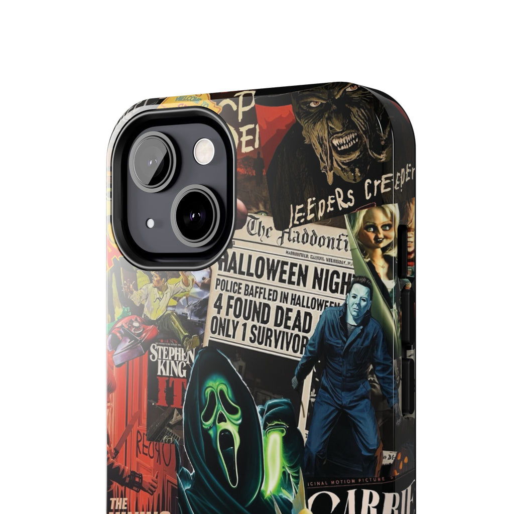 Spooky Horror Movie Phone Case | Tough Phone Cases for Horror Lovers, Halloween Gifts, Unique Accessories, Movie Night Essentials, [...]