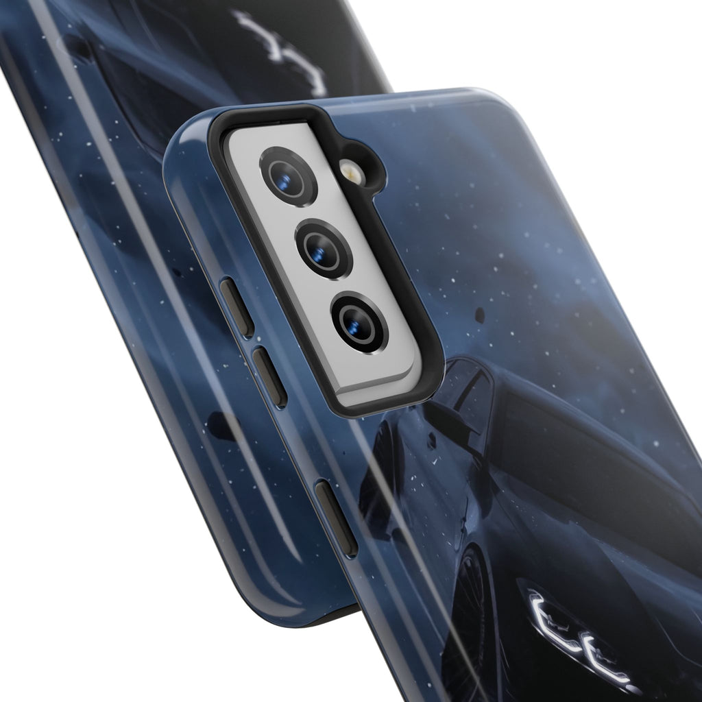 Car Enthusiast Phone Case | Tough Phone Cases, Car Lover Gift, Durable Cover, Automotive Accessories, Black Car Design