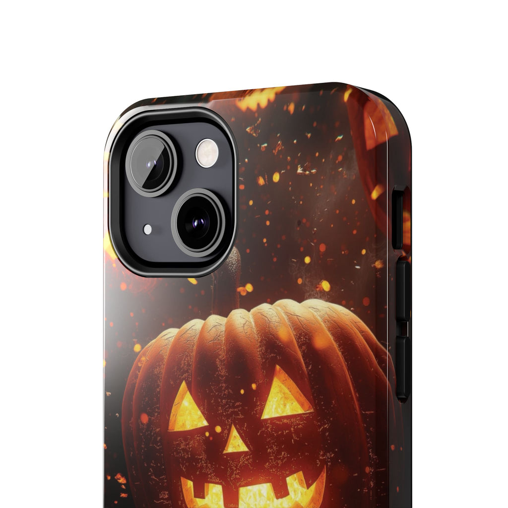 Halloween Pumpkin Tough Phone Cases, Spooky Mobile Covers, Fall Decor, Halloween Gift, Pumpkin Design, Halloween Accessories