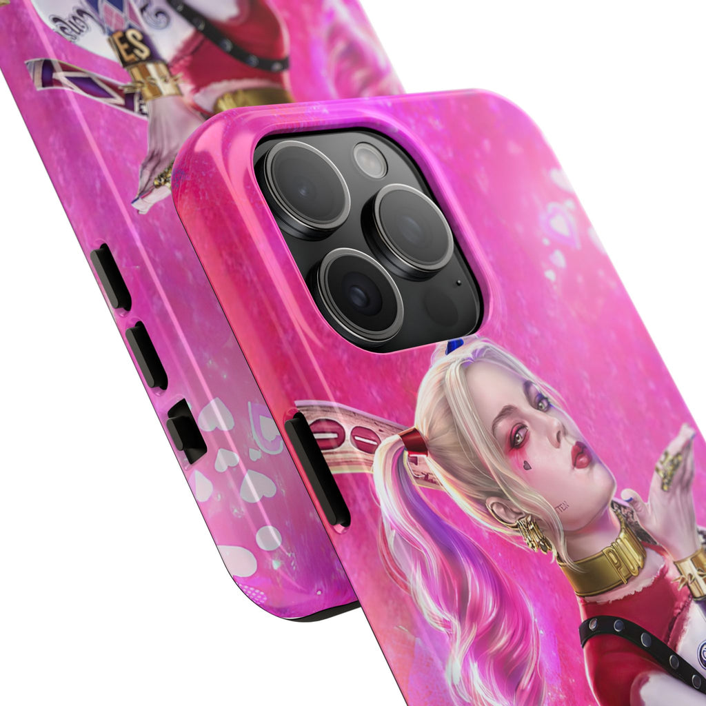 Harley Quinn Tough Phone Cases - Bold & Edgy, Perfect for Fans, Gifts for Birthdays & Special Occasions, Stylish Protection