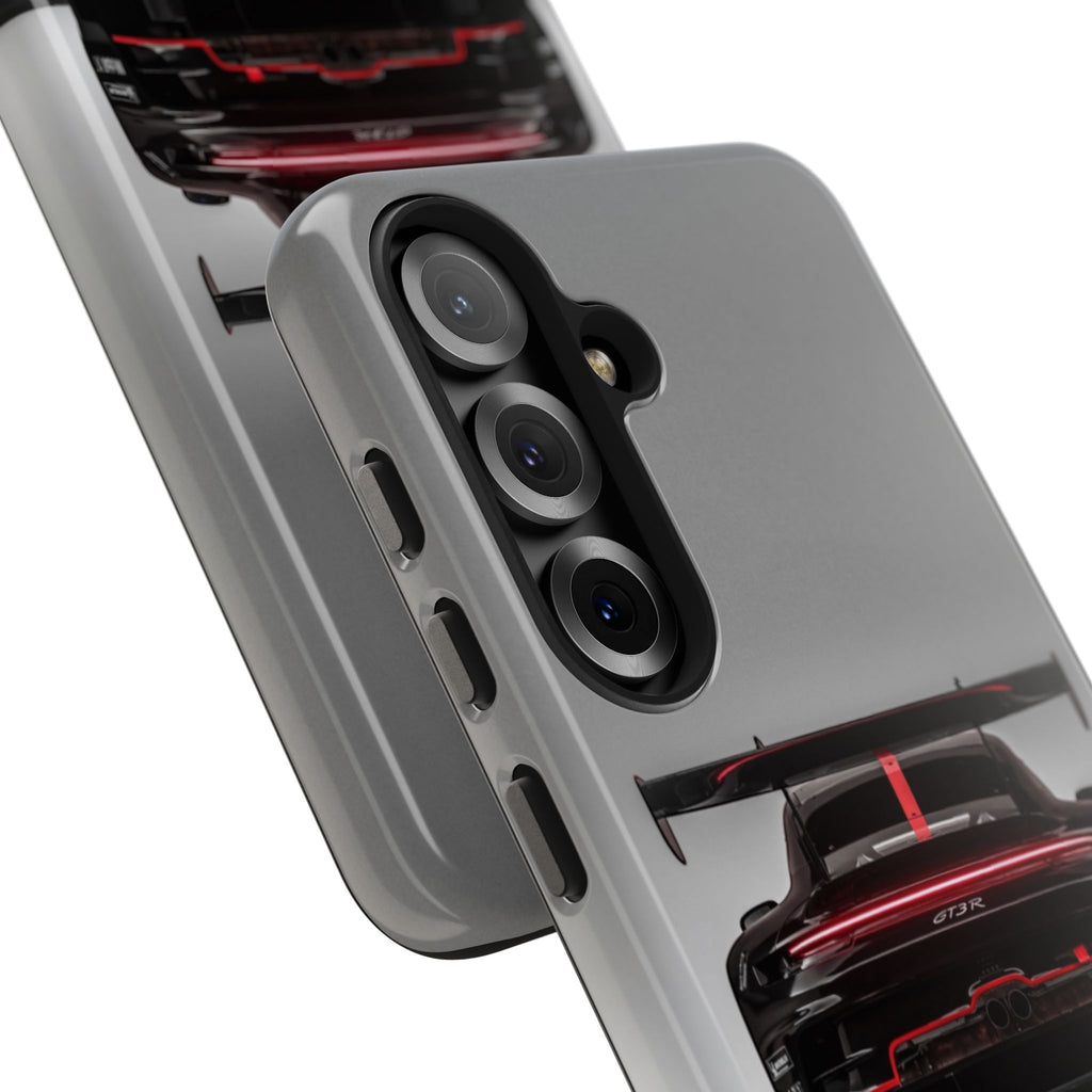 Racing-Inspired Tough Phone Case for Car Enthusiasts