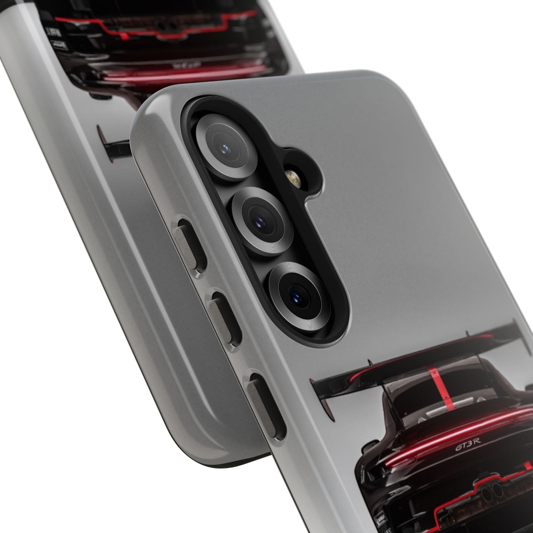 Racing-Inspired Tough Phone Case for Car Enthusiasts