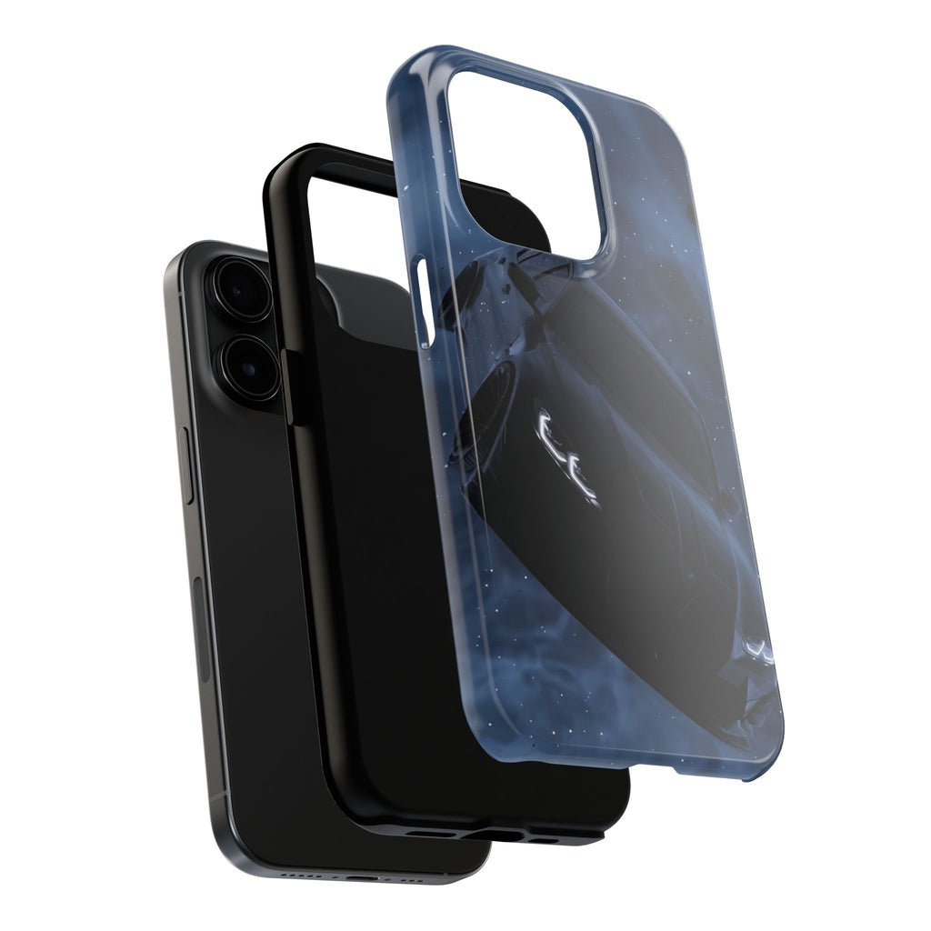 Car Enthusiast Phone Case | Tough Phone Cases, Car Lover Gift, Durable Cover, Automotive Accessories, Black Car Design