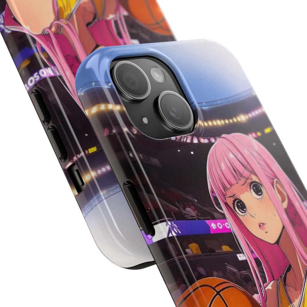 Sporty Anime Phone Cases - Tough Protection, Unique Basketball Design, Gift for Fans, Durable Soft Case, Perfect for Sports Lovers