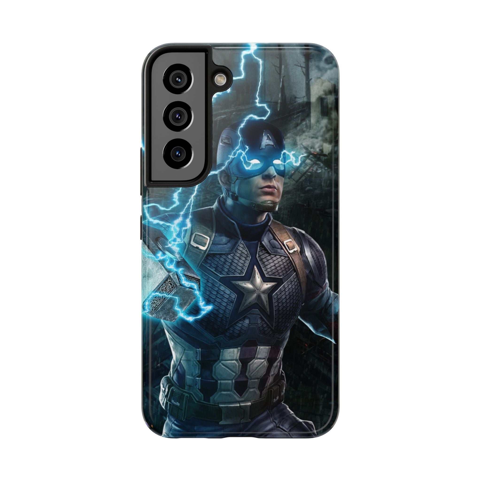 Captain America Superhero Tough Phone Cases, Hero Phone Cover, Gift for Gamers, Superhero Accessory, Durable Phone Case for Every Occasion