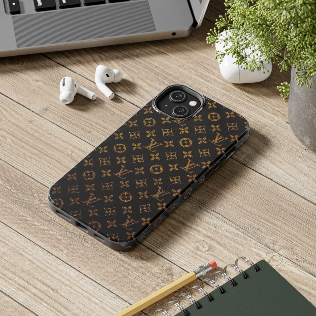 Louis Vuitton Inspired Tough Phone Cases, Stylish Phone Covers, Luxurious Phone Accessories, Fashionable Gift for Her, Durable Tech [...]