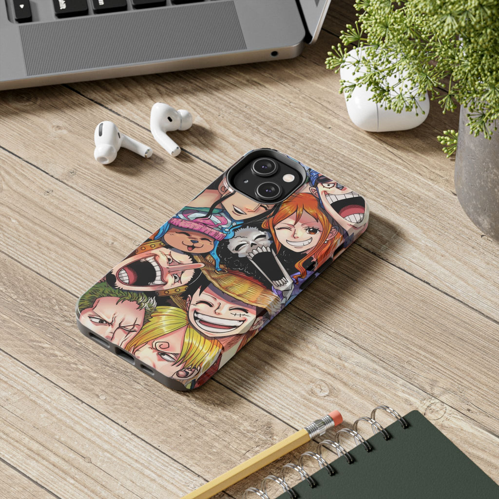 Vibrant Anime Tough Phone Cases - Unique Gift for Fans, Protection, Stylish Accessories, Birthday or Holiday Gifts