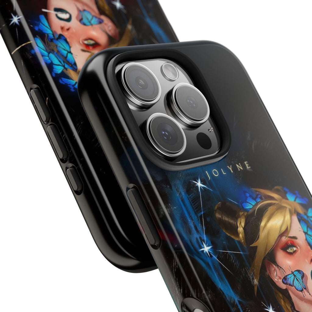 Vibrant Artistic Phone Case, Tough Phone Case for Artists, Unique Phone Cover for Gift, Anime Phone Case for Occasions