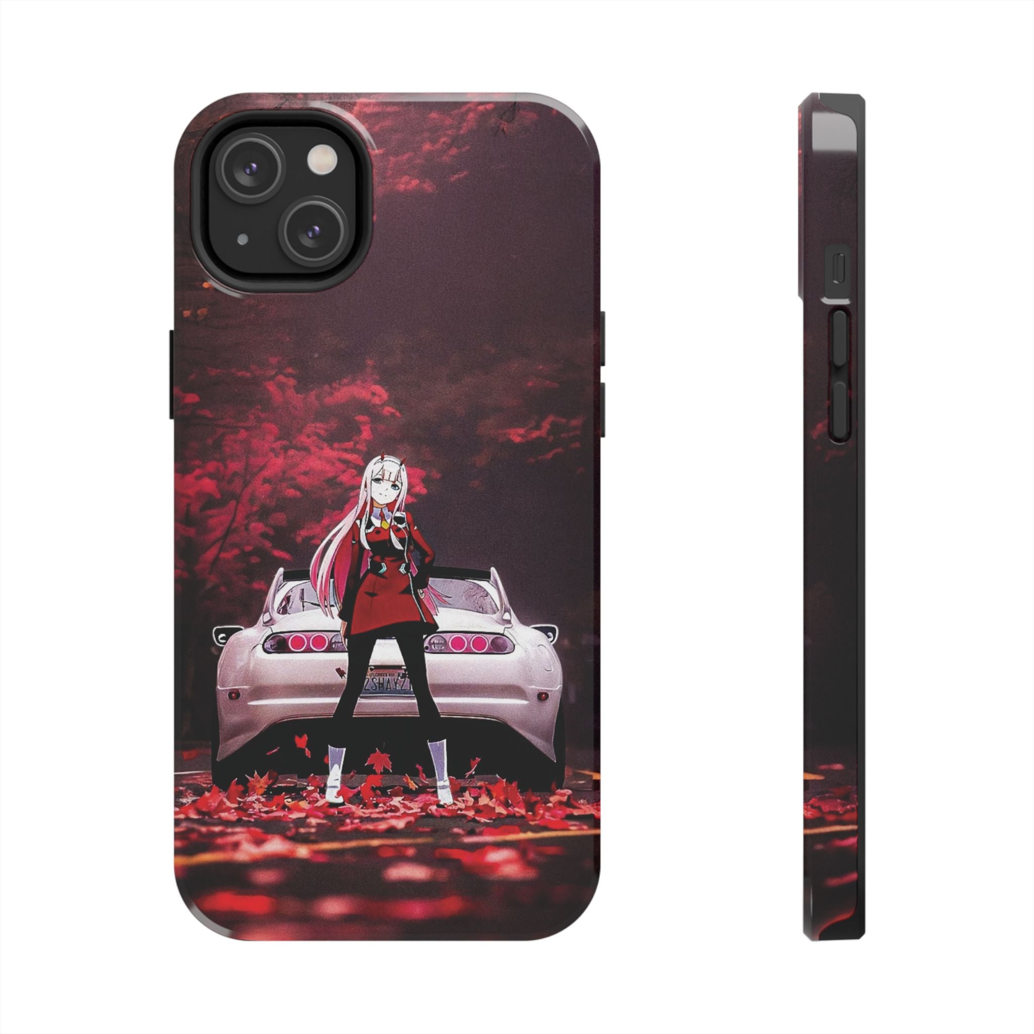 Anime-Inspired Tough Phone Case with Stylish Character Design