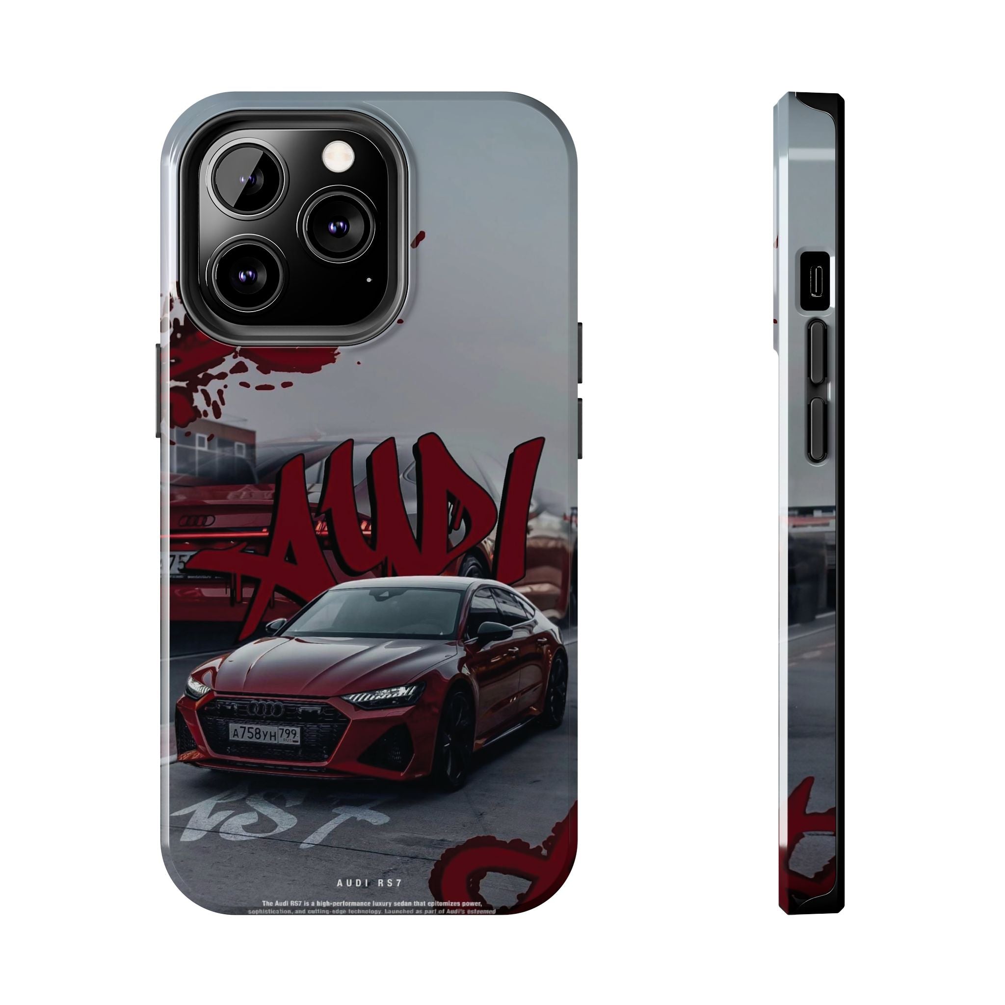 Audi-Inspired Tough Phone Case for Car Enthusiasts