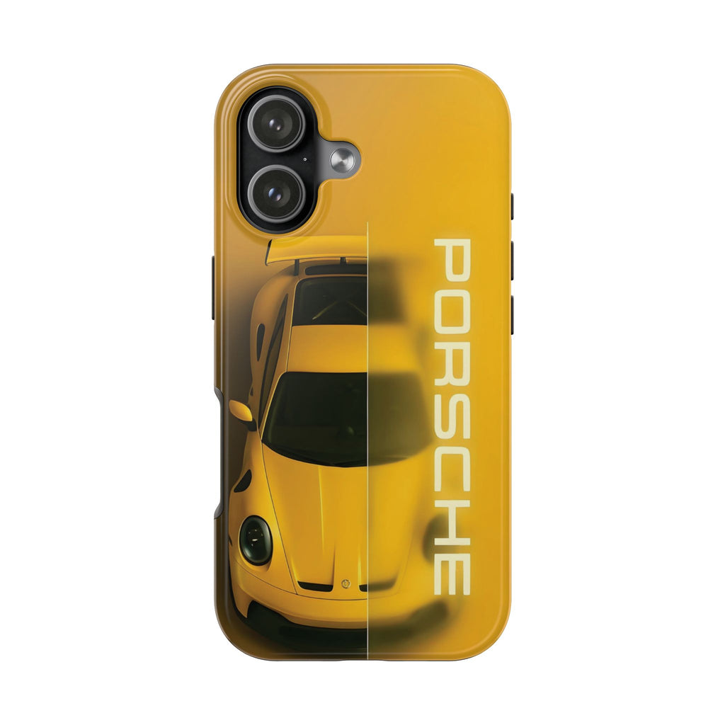 Stylish Car Lover's Phone Case, Durable Tough Phone Case, Gift for Car Enthusiasts, Porsche Design Case, Unique Auto Accessory