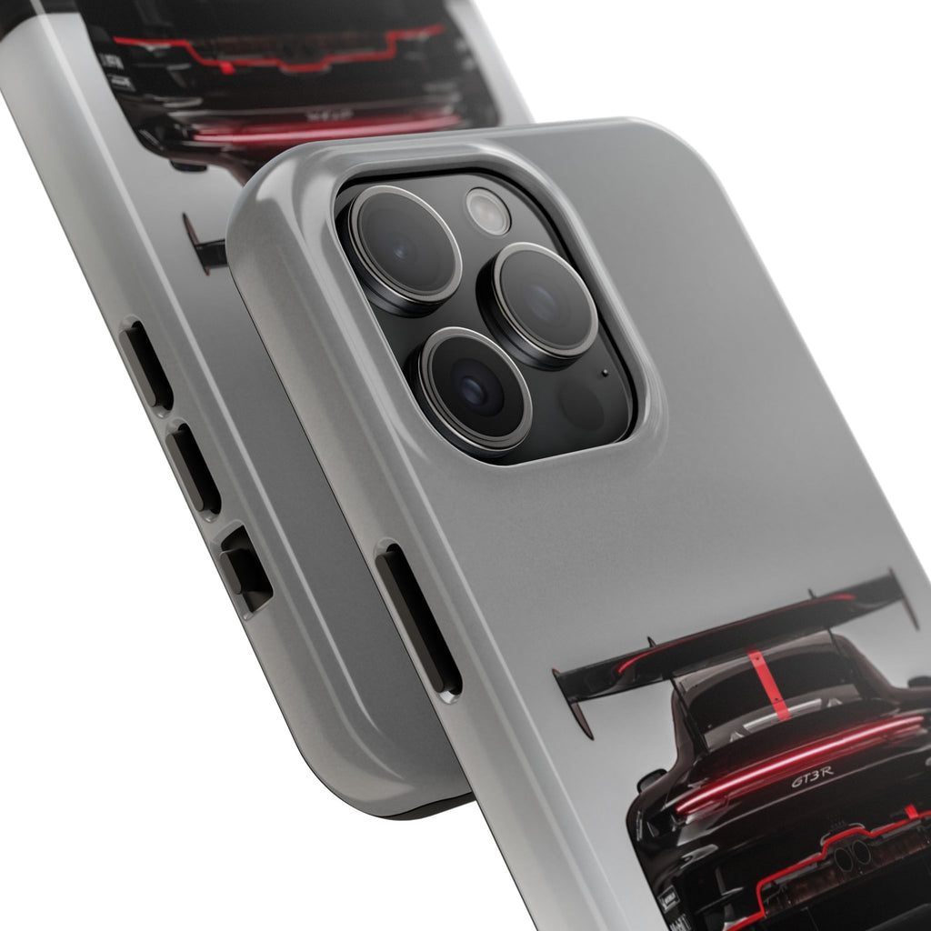 Racing-Inspired Tough Phone Case for Car Enthusiasts