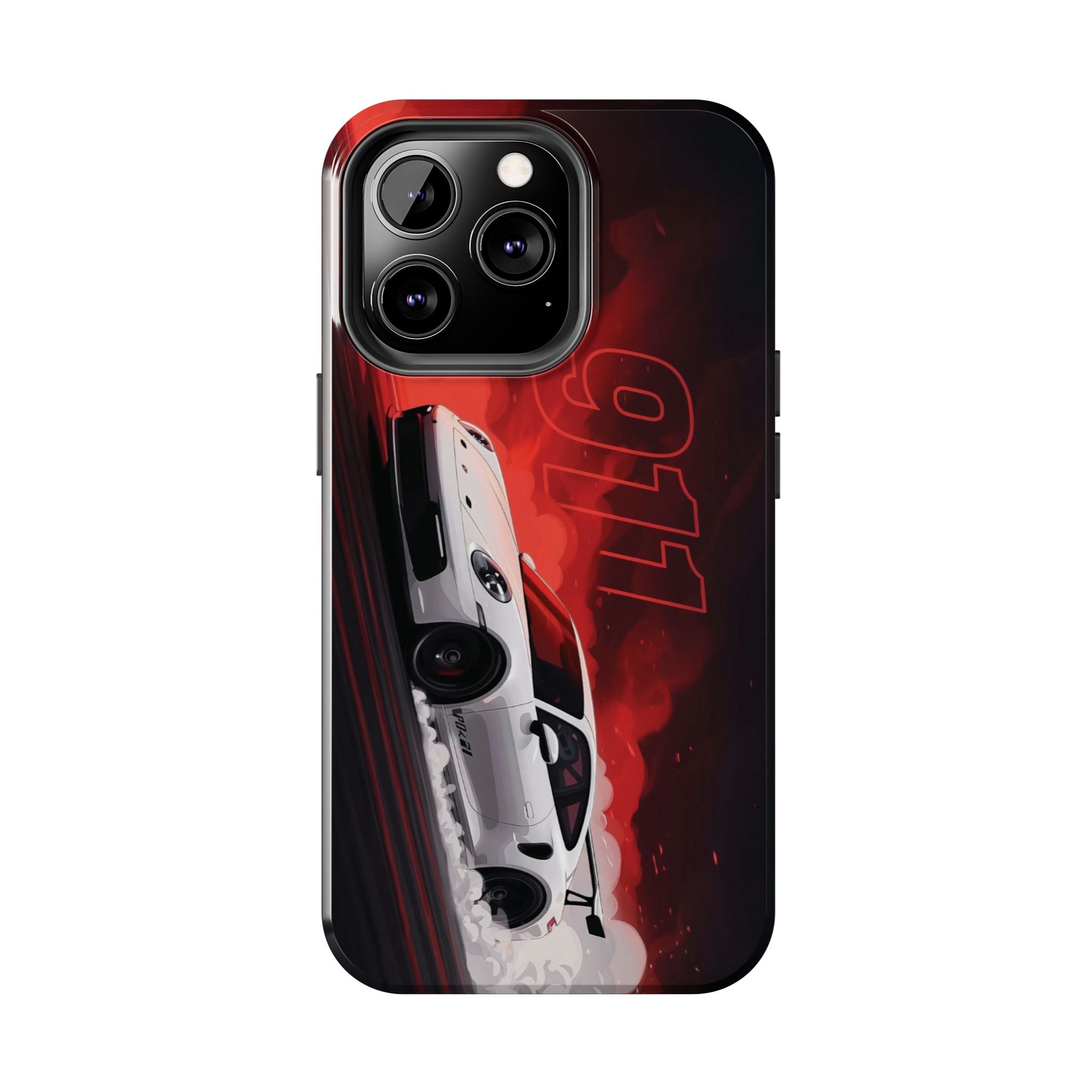 Racing-Inspired Porsche Tough Phone Case with 911 Design