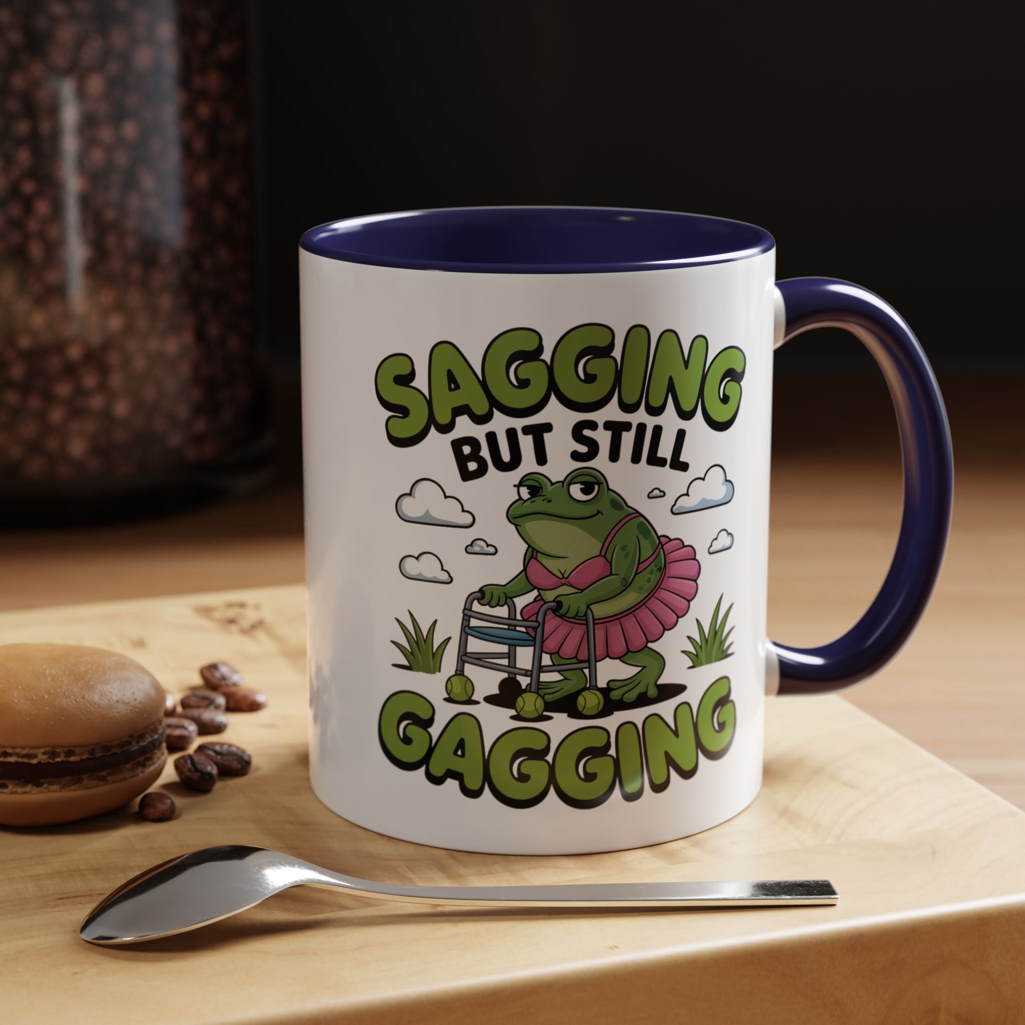 Humorous Frog Coffee Mug - Perfect for Gag Gifts, Office Humor, Birthday Treats, Coffee Lovers, Quirky Kitchen Decor