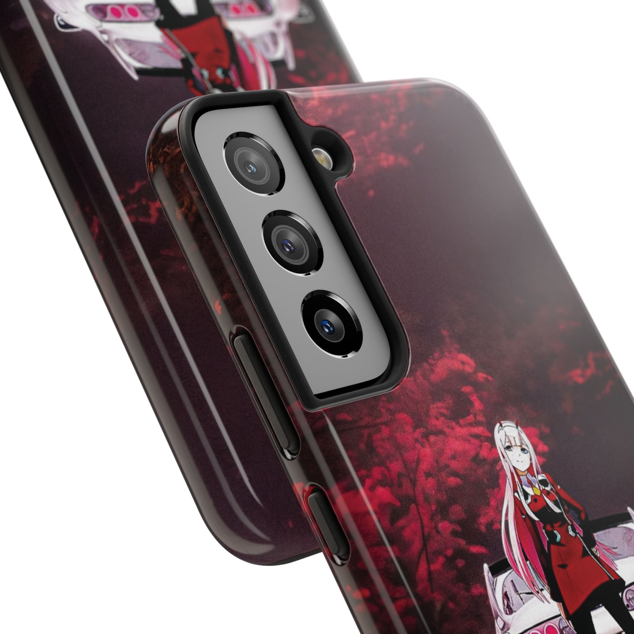 Anime-Inspired Tough Phone Case with Stylish Character Design