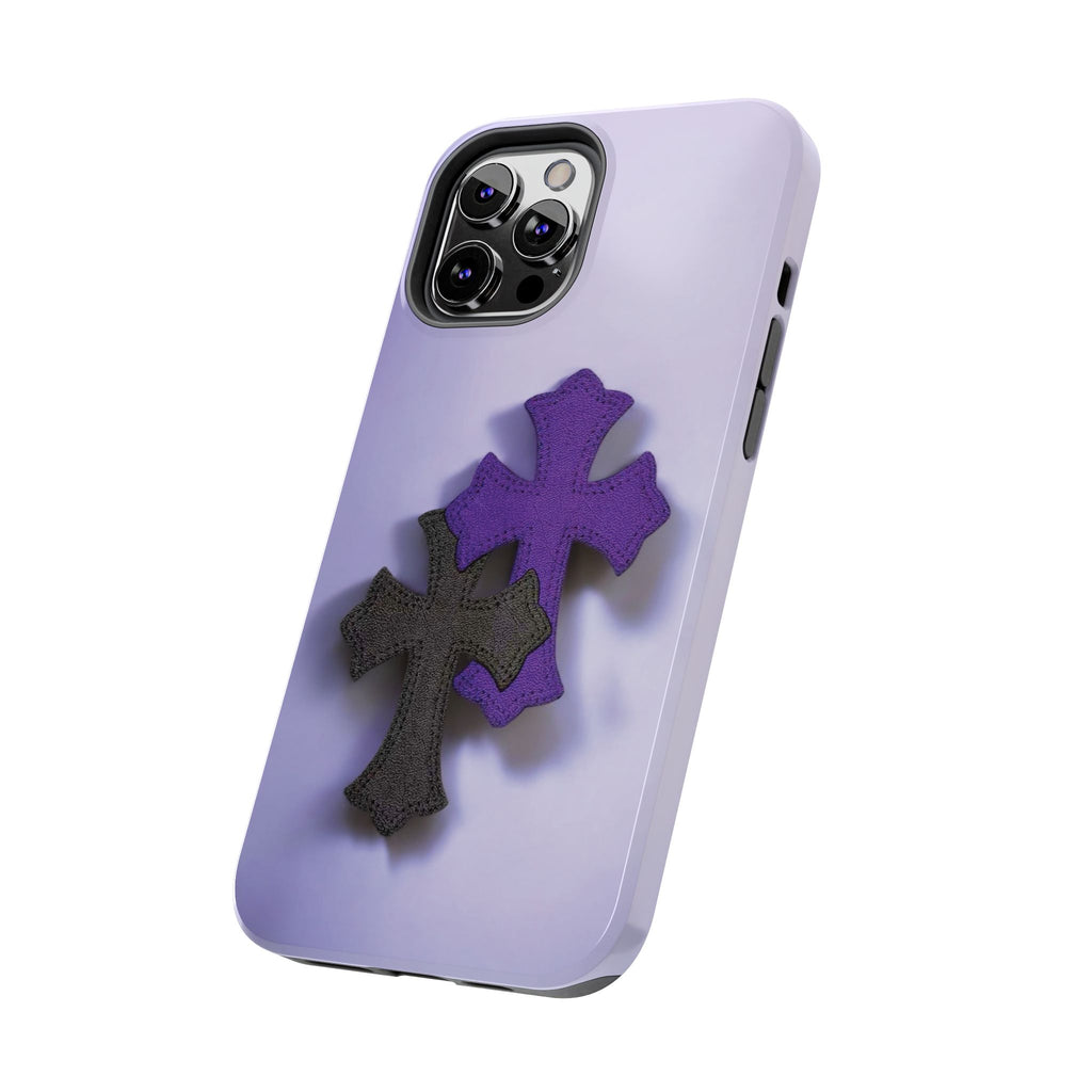 Cross Design Tough Phone Cases, Durable Phone Covers, Christian Gifts, Protective Cases for Men, Unique Tech Accessories