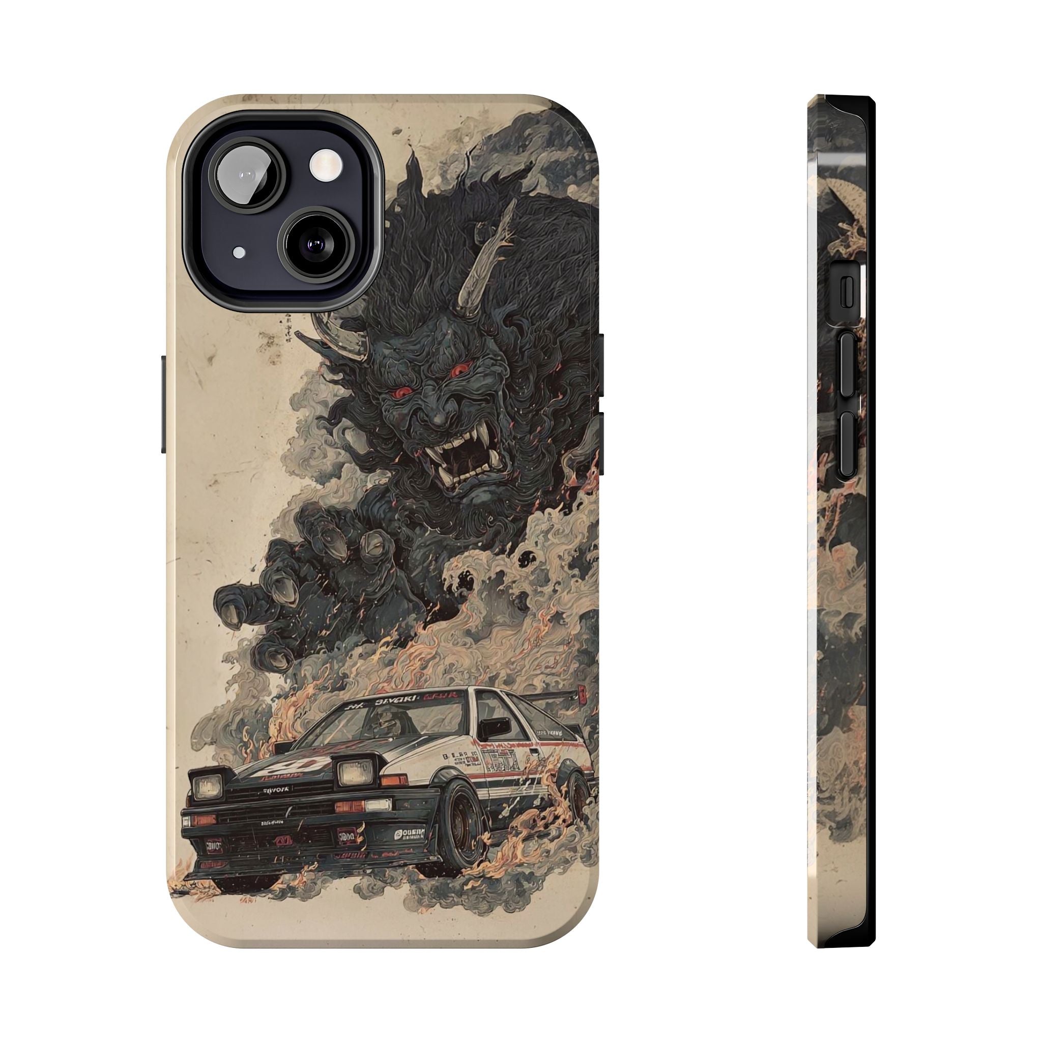 Demon Car Tough Phone Case - Unique Racing Protection