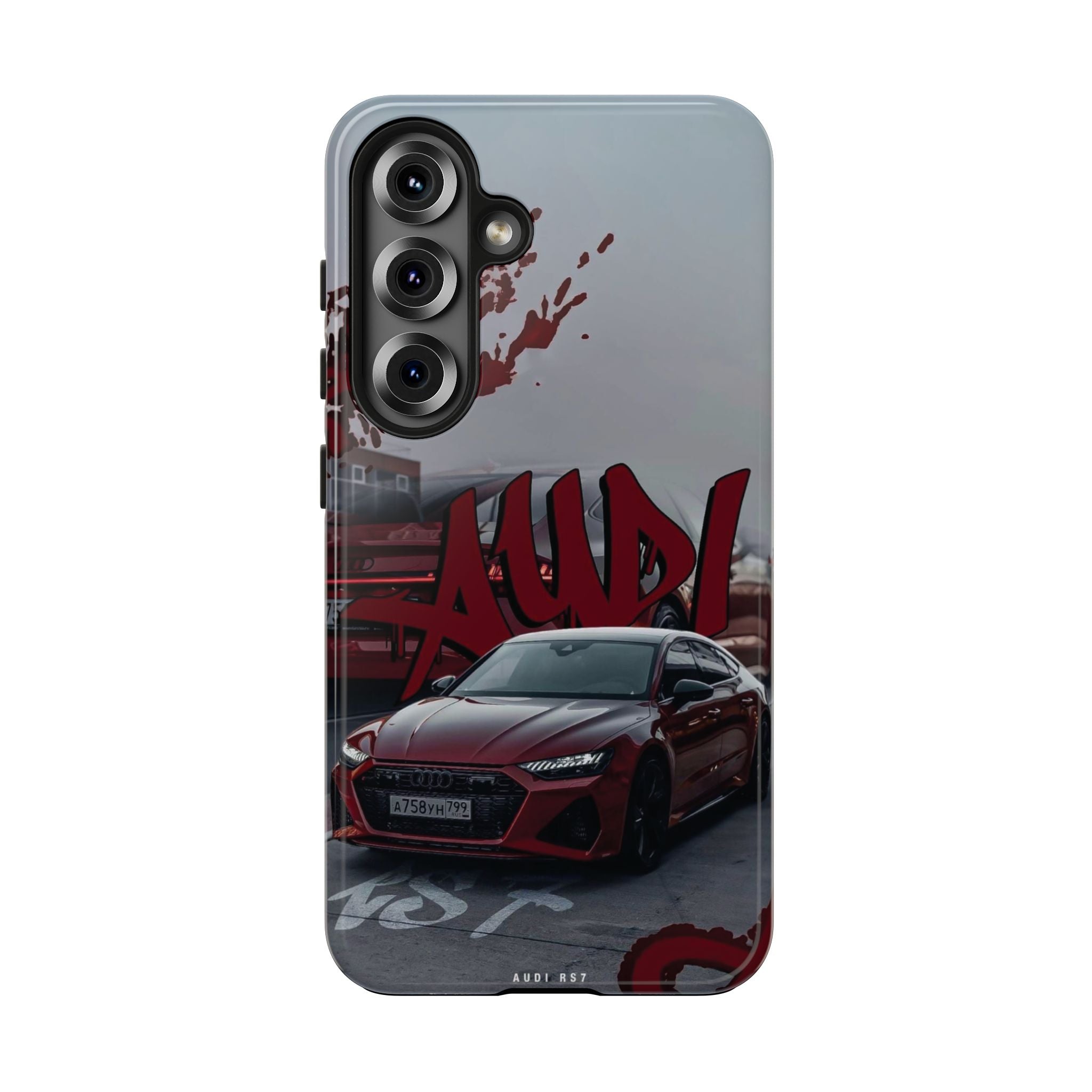Audi-Inspired Tough Phone Case for Car Enthusiasts
