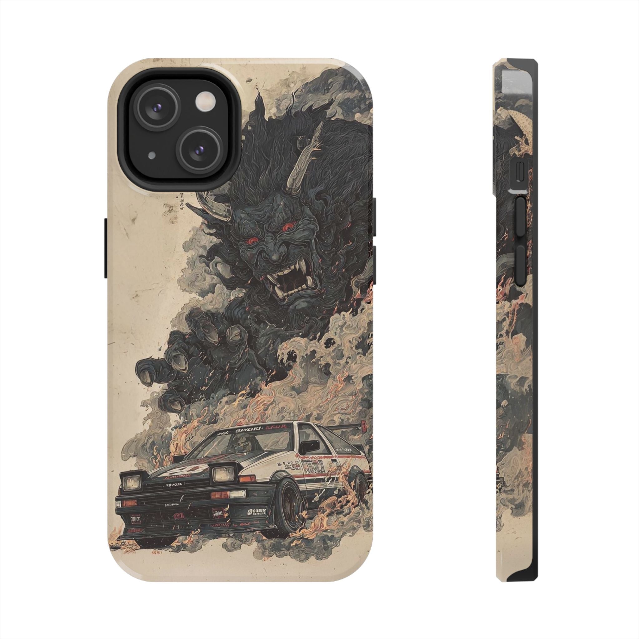 Demon Car Tough Phone Case - Unique Racing Protection