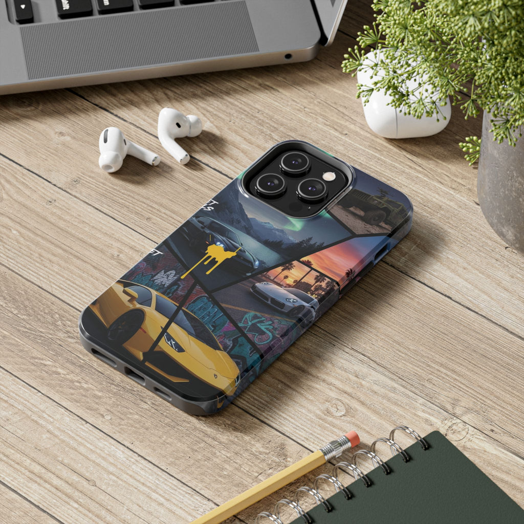 Vibrant Automotive Tough Phone Case – Perfect for Car Enthusiasts