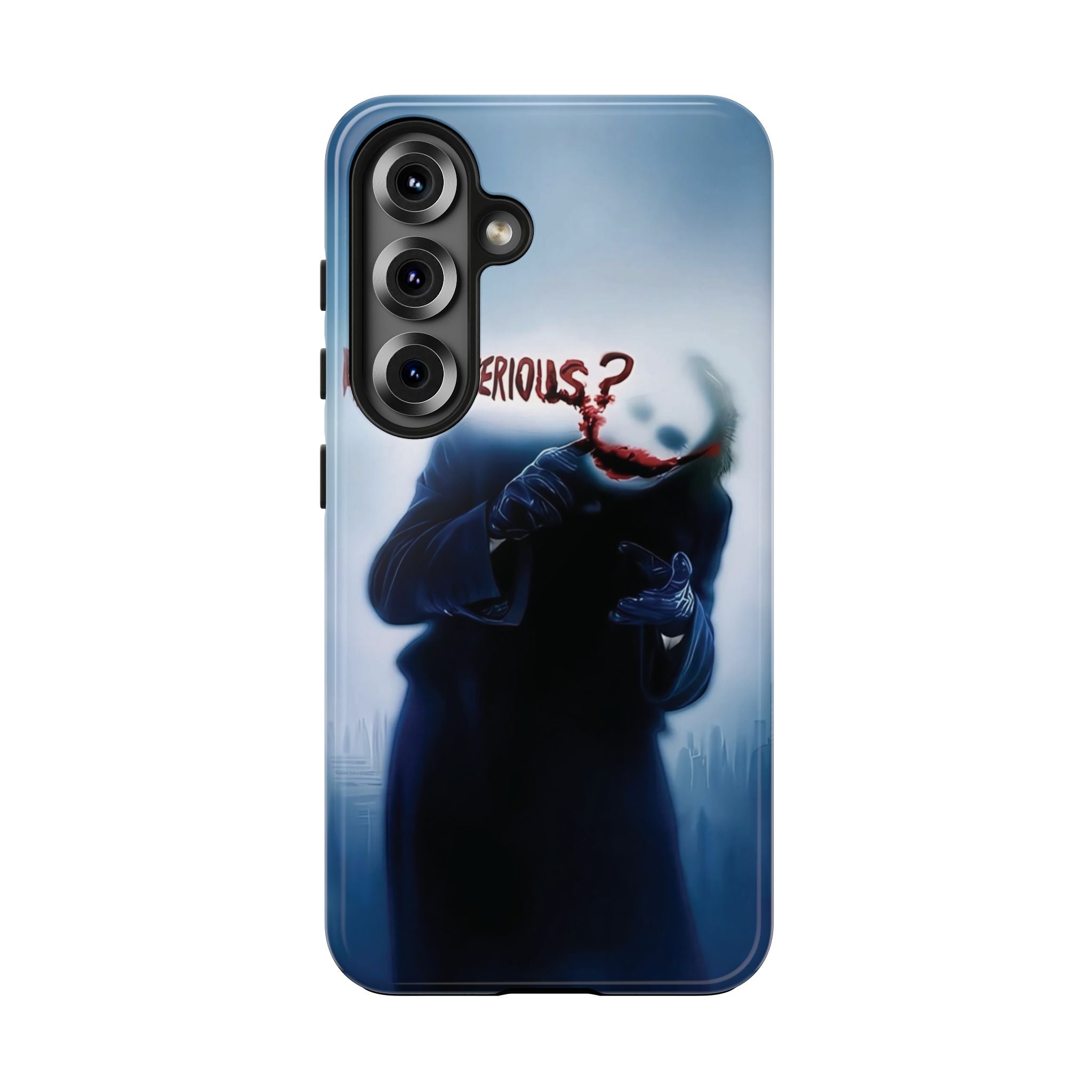 Tough Phone Cases, Dark Humor Phone Cover, Joker Inspired Case, Gifts for Movie Fans, Unique Phone Protector, Cool Accessories