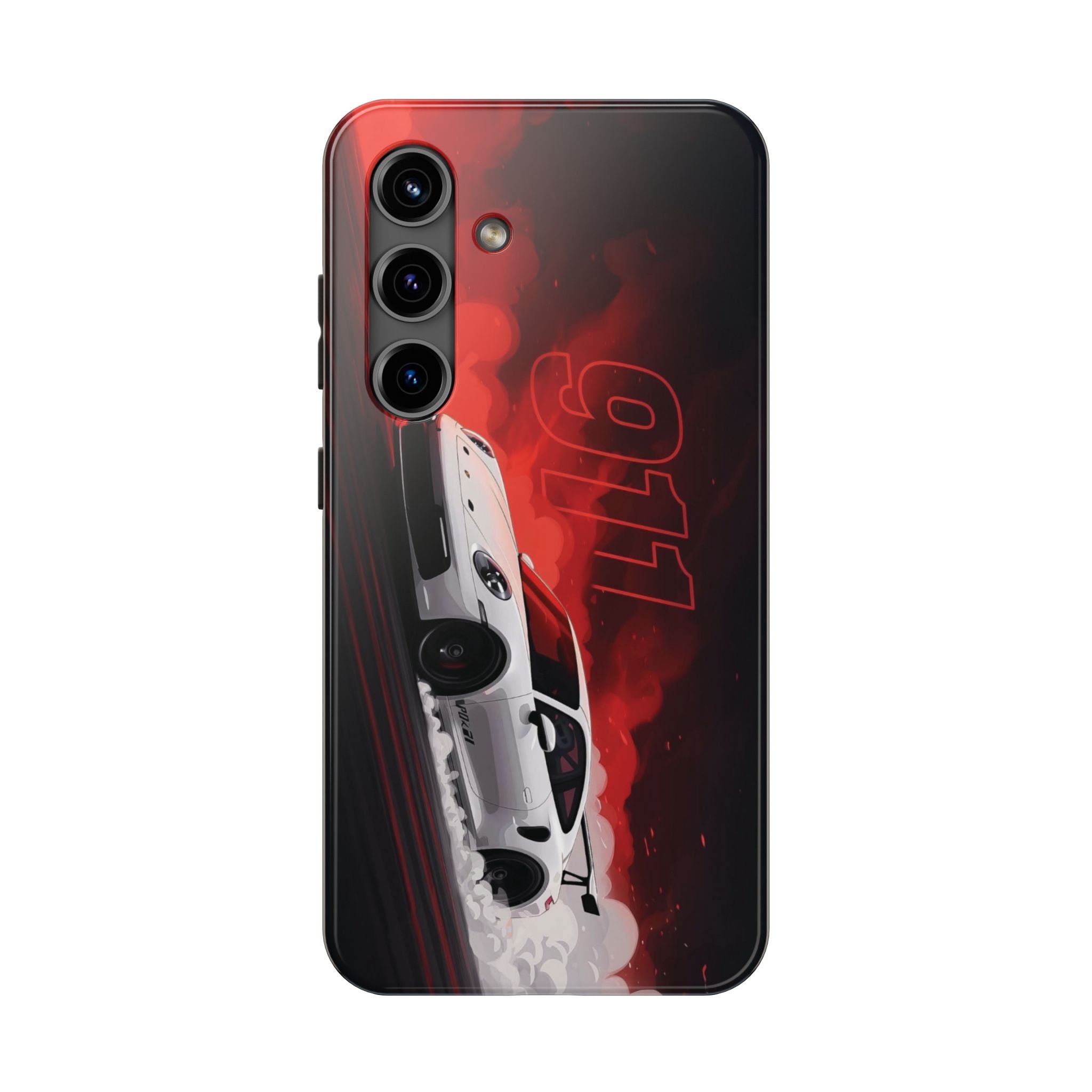 Racing-Inspired Porsche Tough Phone Case with 911 Design