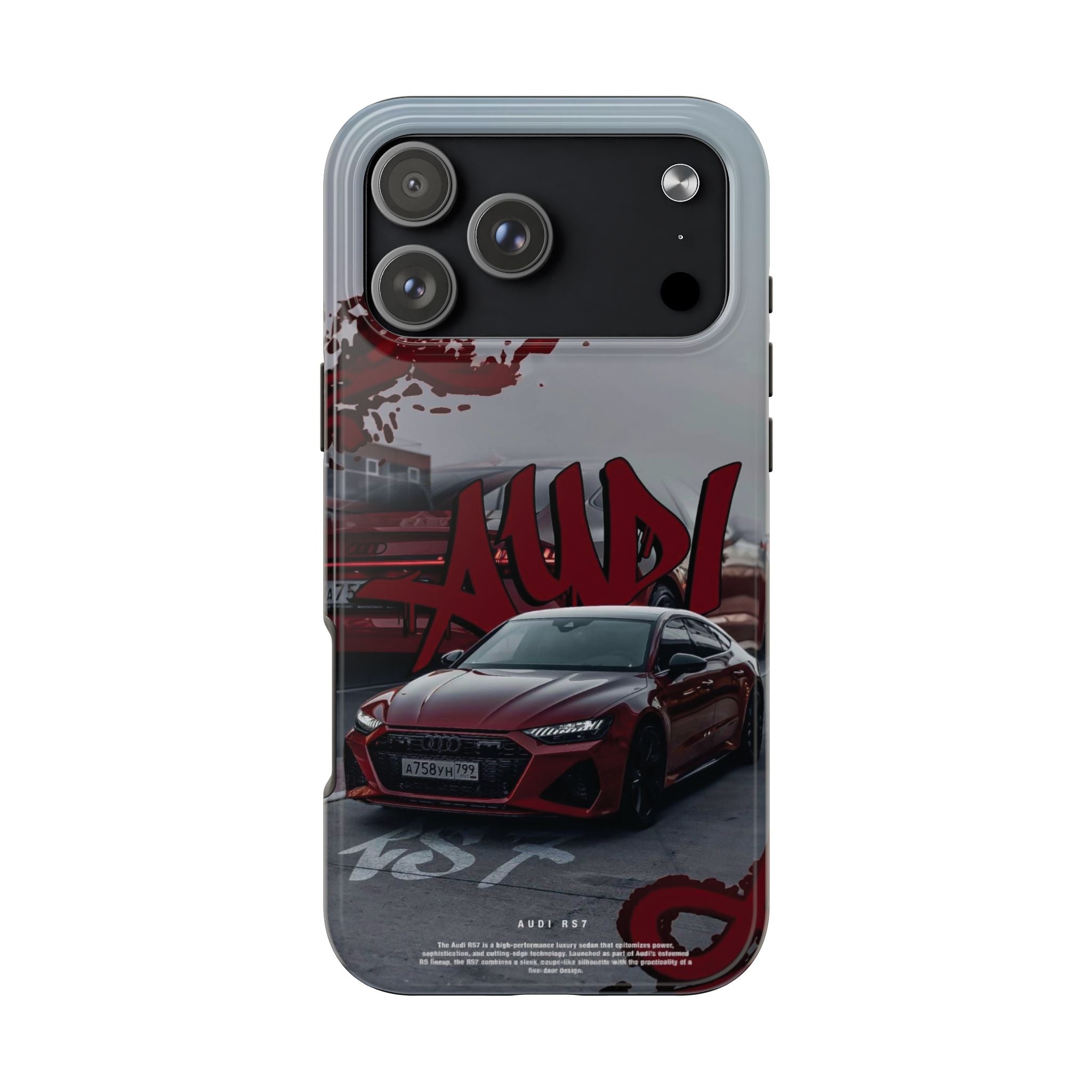 Audi-Inspired Tough Phone Case for Car Enthusiasts