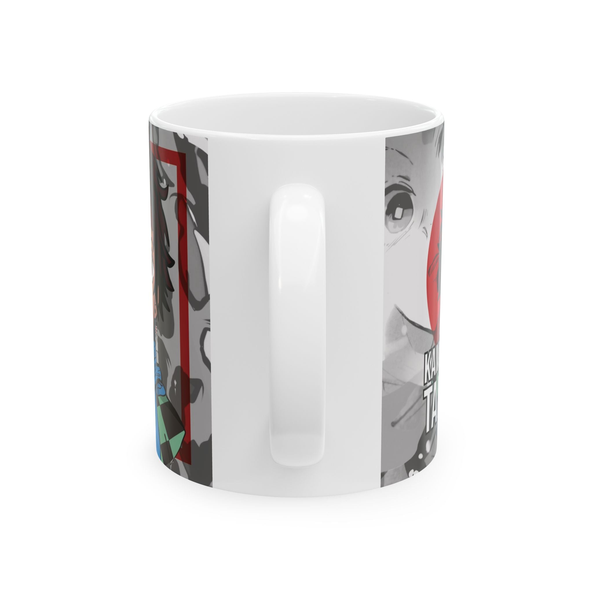 Anime Character Ceramic Mug - Chibi Hero Design (11oz, 15oz)
