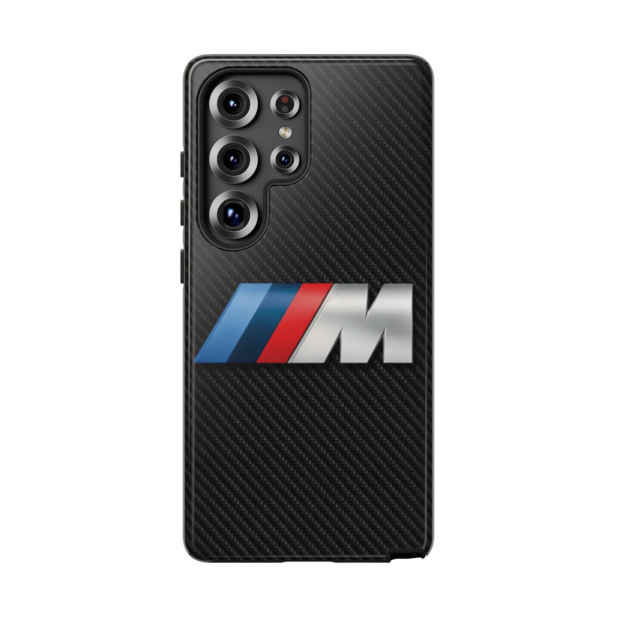 Carbon Fiber BMW M Logo Tough Phone Case