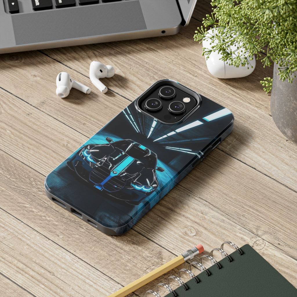 Stylish Tough Phone Case for Car Enthusiasts - Durable & Protective