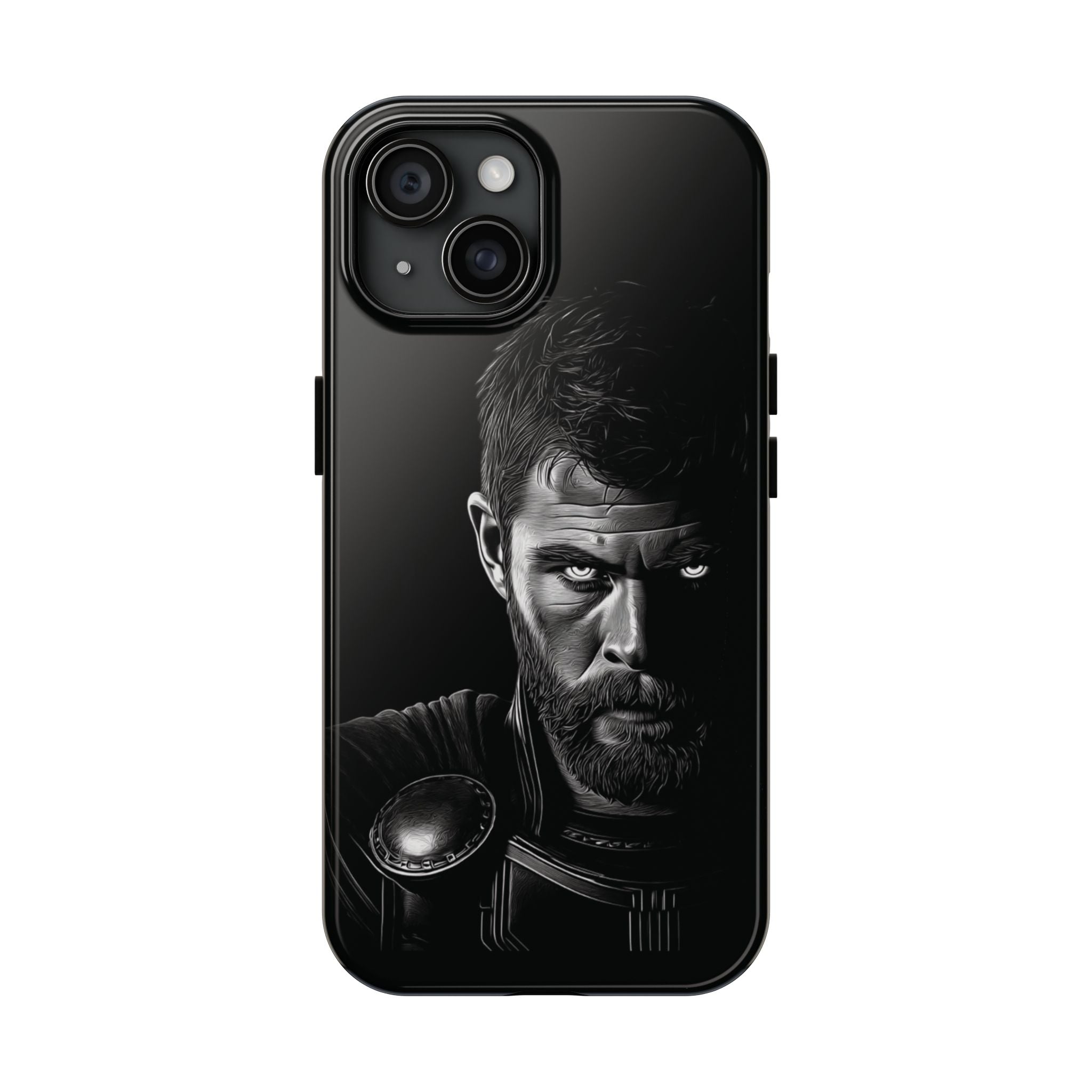 Tough Phone Cases featuring Warrior Design, Rugged Protector, Gift for Adventurers, Customizable Case, Durable Phone Cover