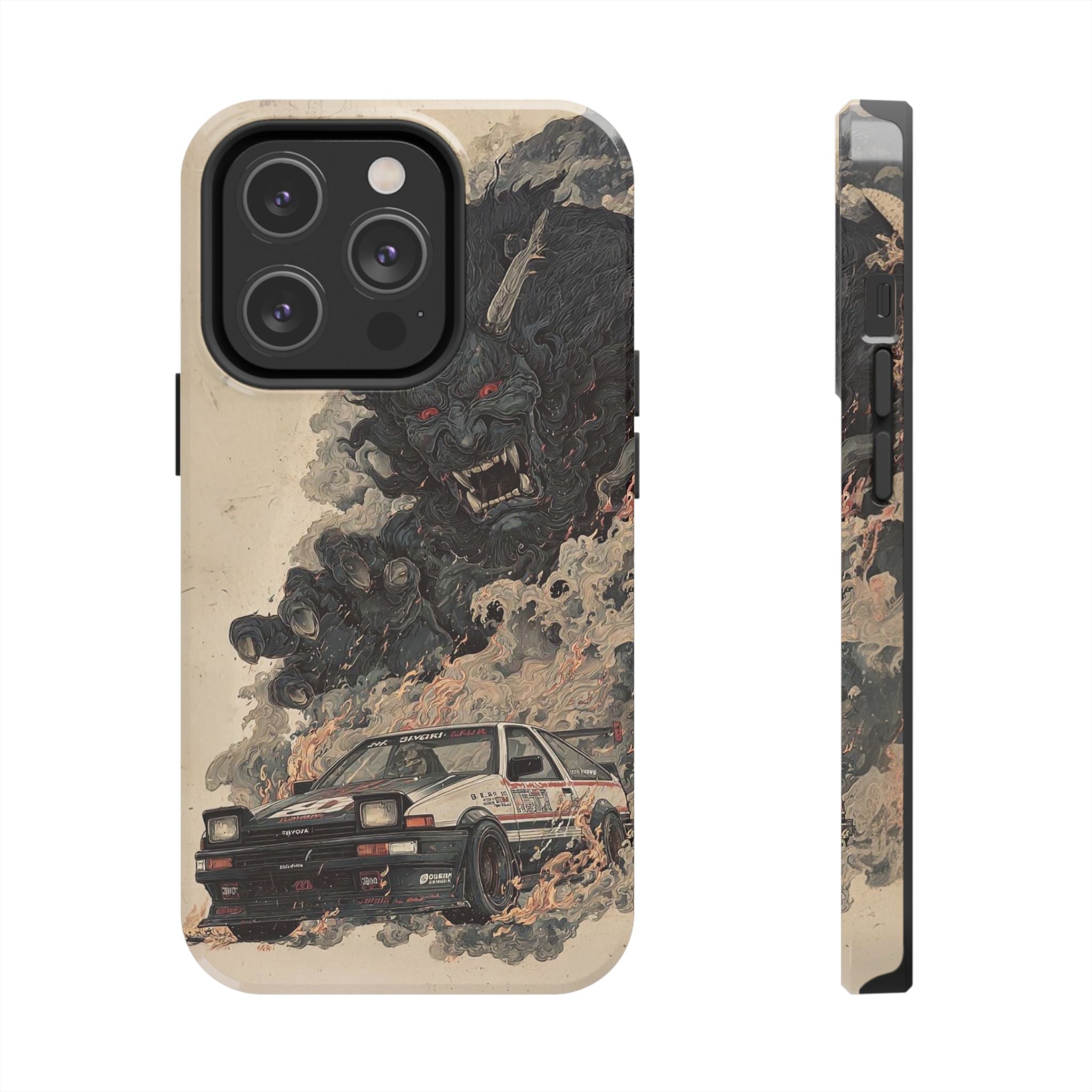 Demon Car Tough Phone Case - Unique Racing Protection
