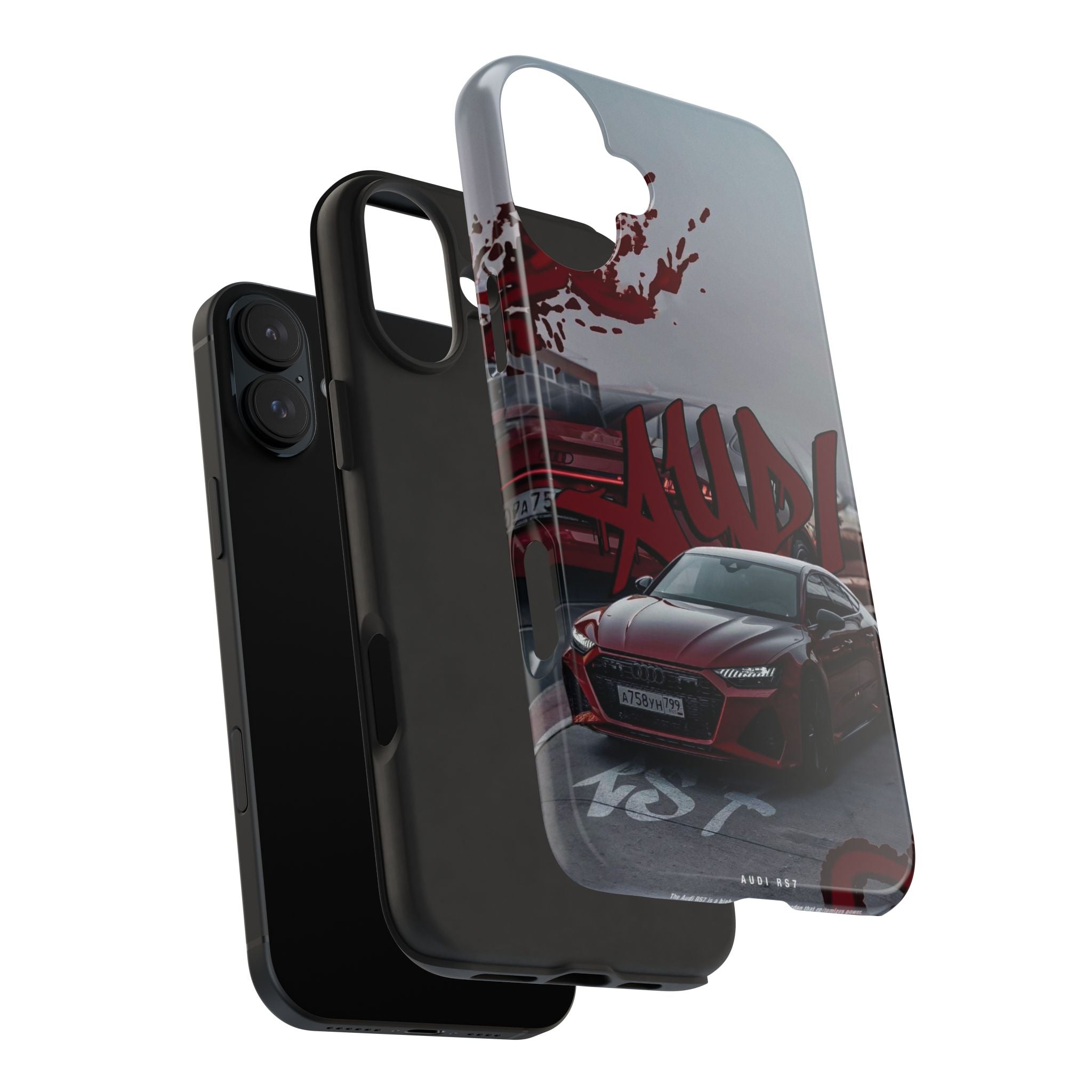 Audi-Inspired Tough Phone Case for Car Enthusiasts