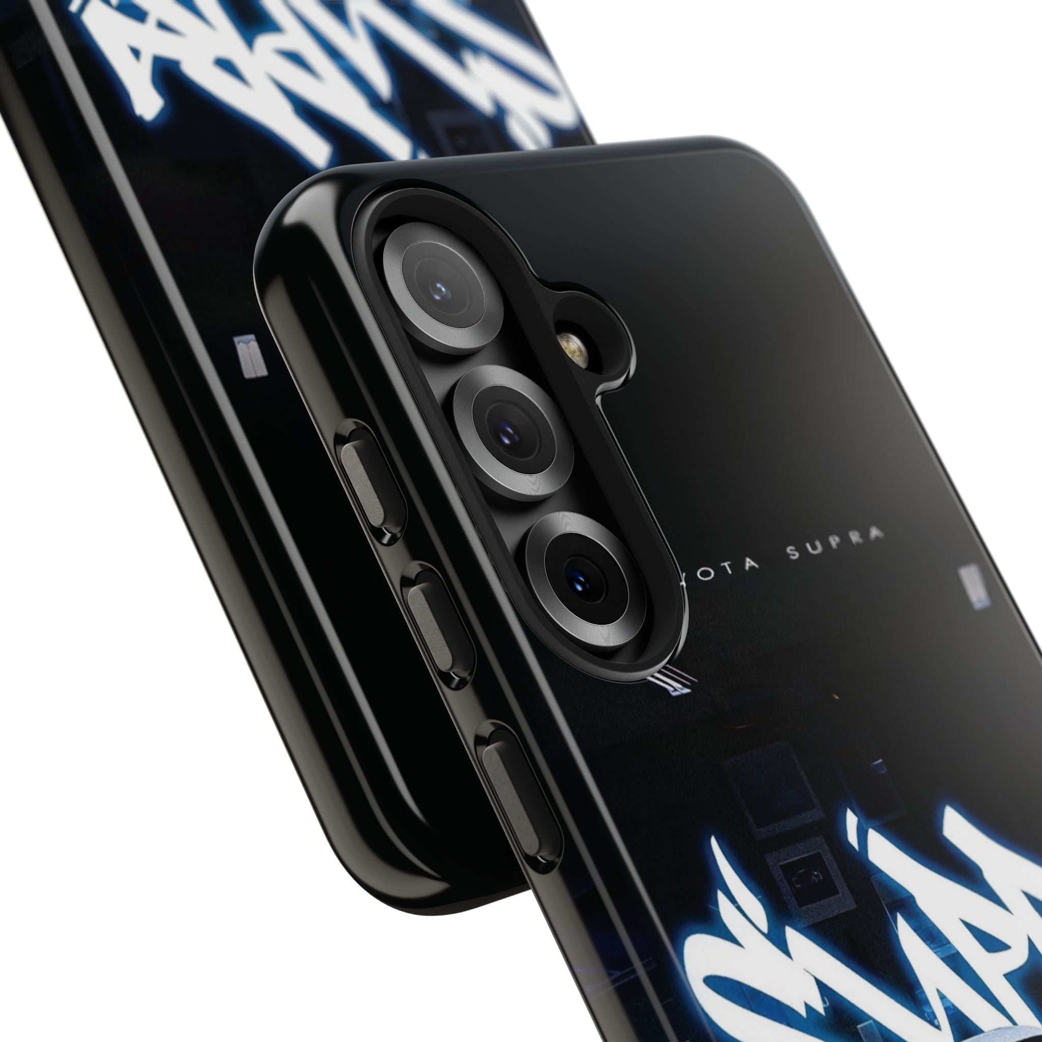 Toyota Supra Graffiti Phone Case - Tough & Stylish Protection for Car Enthusiasts