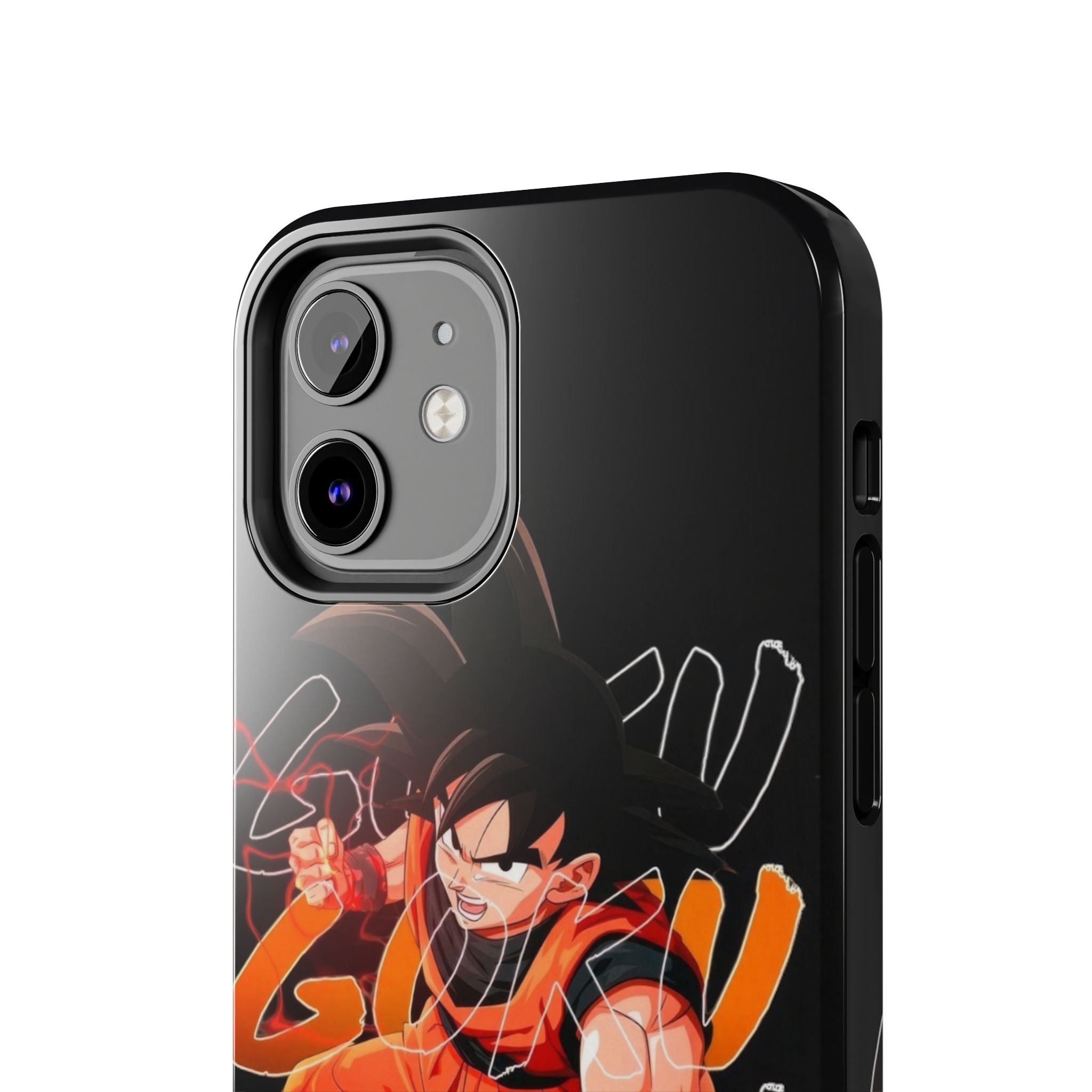 Anime Tough Phone Cases, Goku Strength Case, Durable Phone Cover, Gaming Phone Accessory, Cartoon Phone Case, Gift for Fans