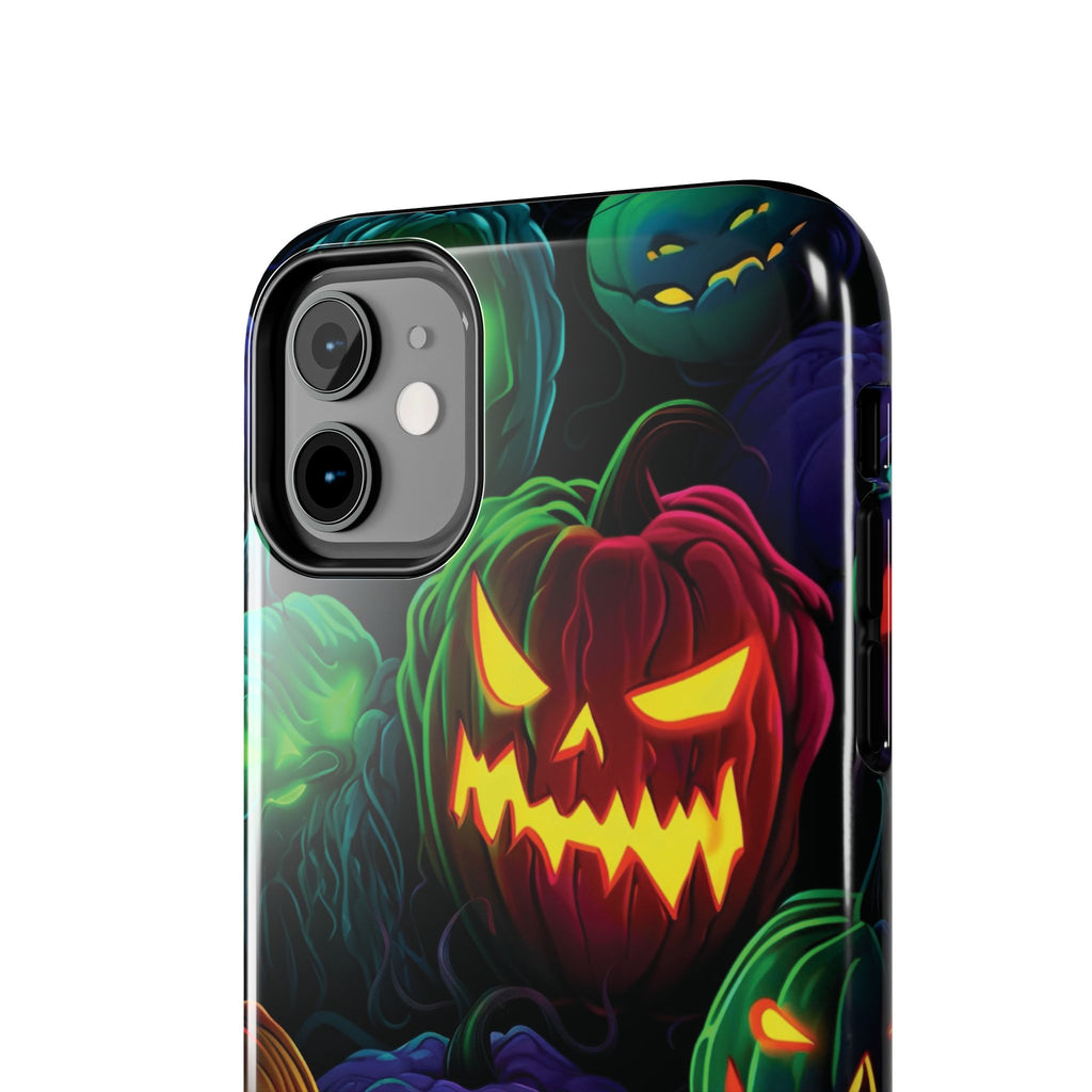 Halloween Pumpkin Phone Case, Spooky Fall Accessory, Tough Phone Cover, Halloween Gift, Pumpkin Decor