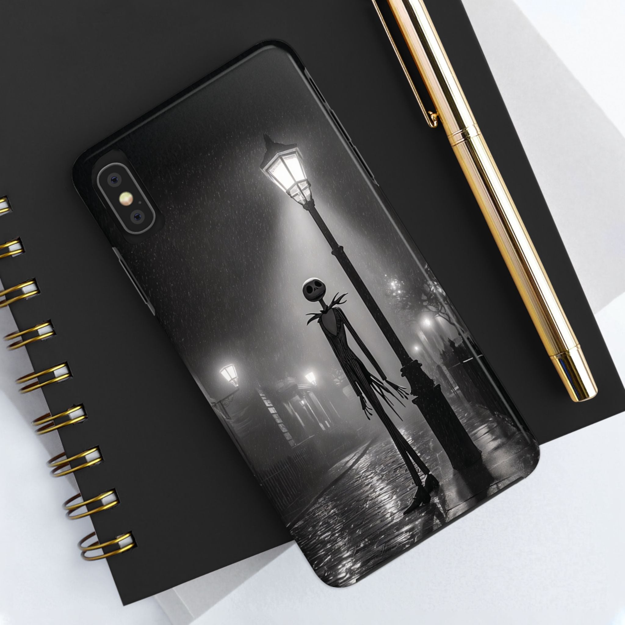 Gothic Phone Case with Tim Burton-Inspired Design, Protective Cases for Halloween, Unique Smartphone Accessories, Perfect Gift for [...]