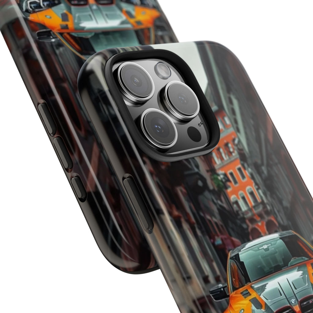 Rugged Car Lover Phone Case, Durable Phone Cover, Automotive Gift, Unique Car Design, Perfect for Birthdays, Car Enthusiasts