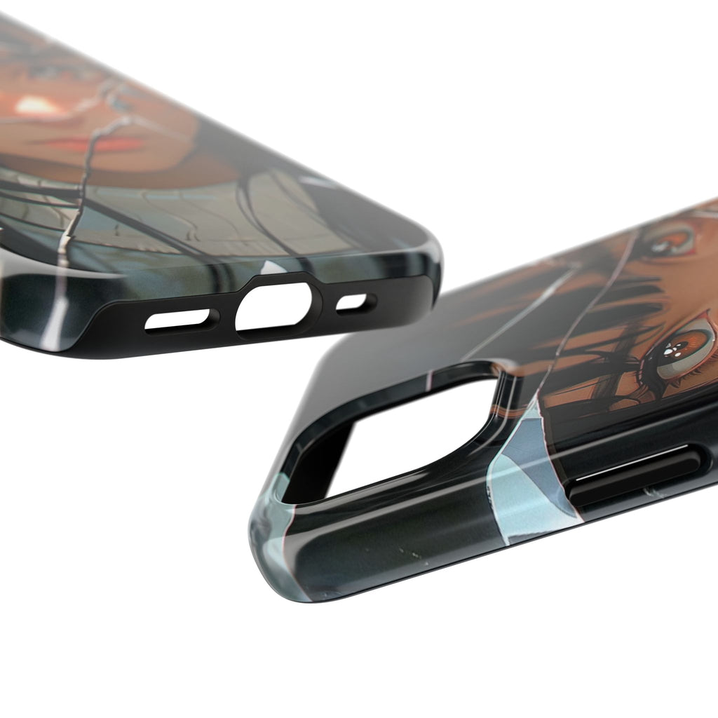 Anime-Inspired Tough Phone Cases, Durable Phone Cover, Unique Phone Protector, Gift for Anime Lovers, Aesthetic Cell Phone Case