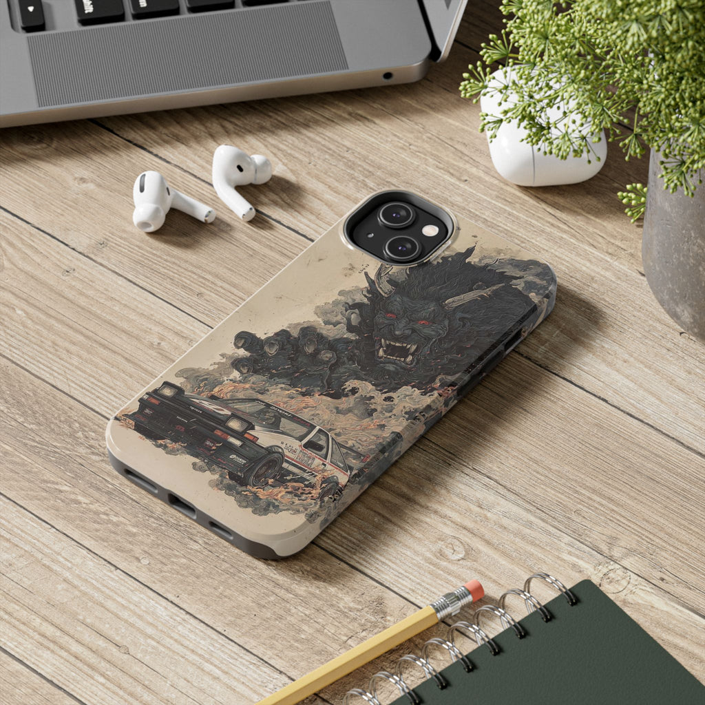 Demon Car Tough Phone Case - Unique Racing Protection