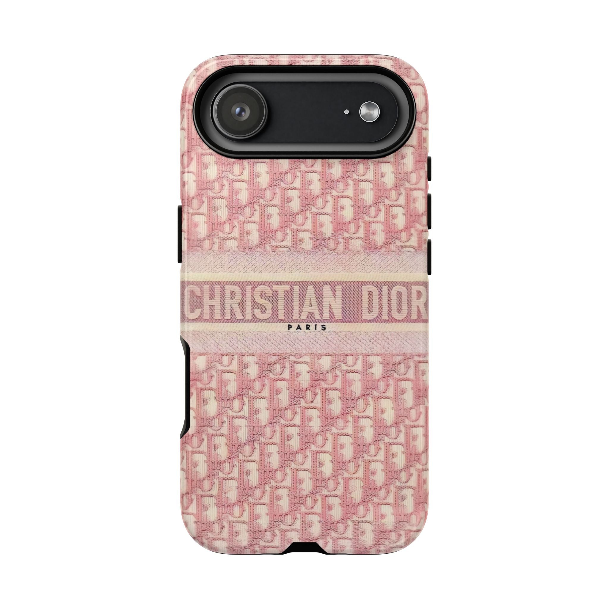 Christian Dior Pink Monogram Phone Case