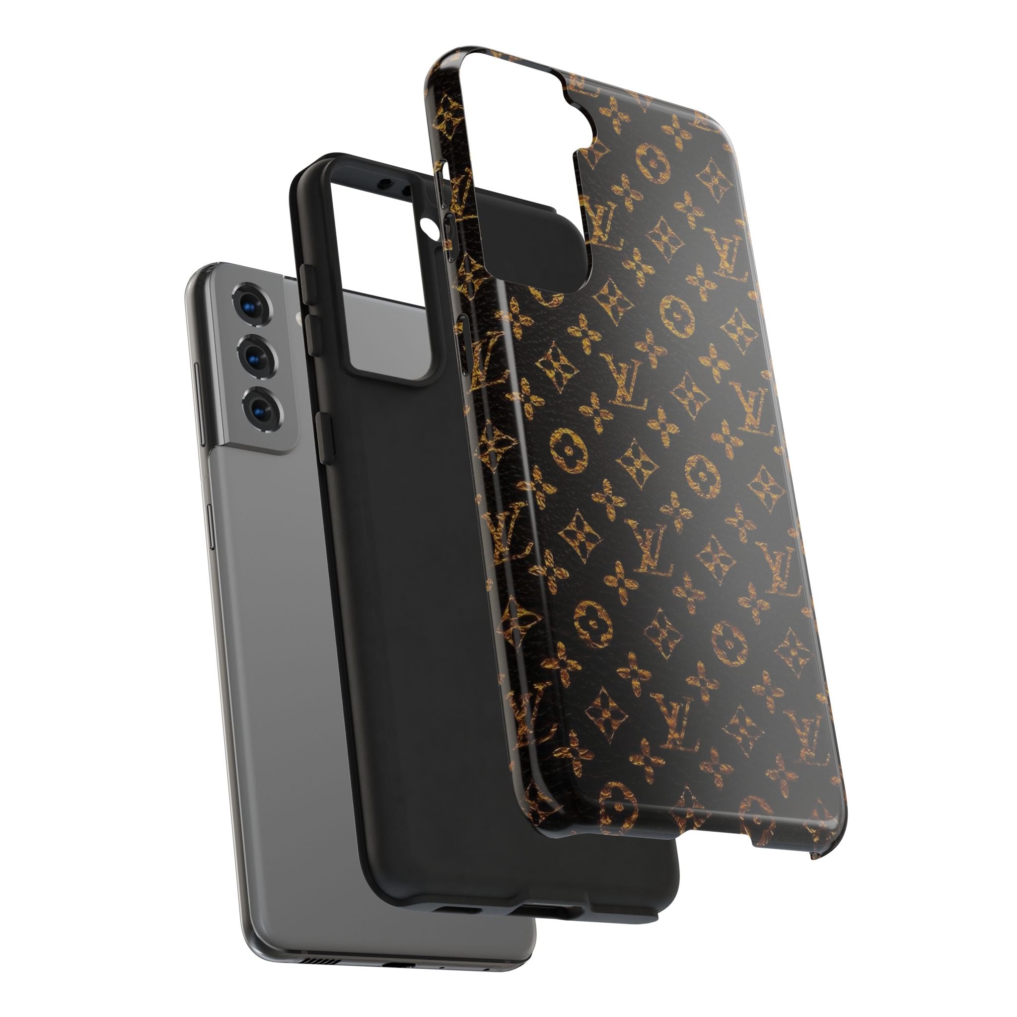 Louis Vuitton Inspired Tough Phone Cases, Stylish Phone Covers, Luxurious Phone Accessories, Fashionable Gift for Her, Durable Tech [...]