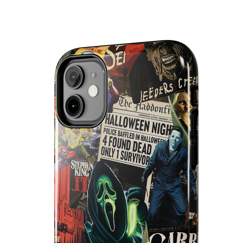 Spooky Horror Movie Phone Case | Tough Phone Cases for Horror Lovers, Halloween Gifts, Unique Accessories, Movie Night Essentials, [...]