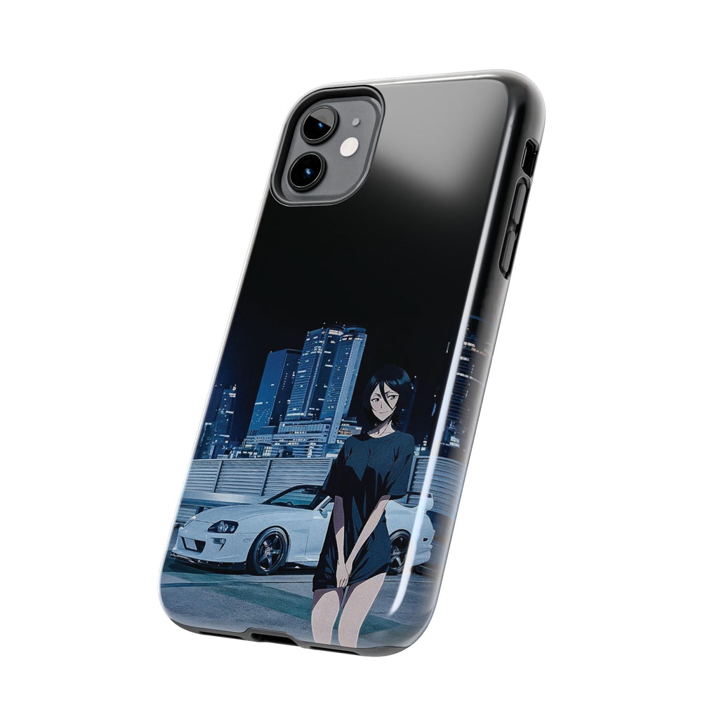 Anime-Inspired Tough Phone Case for Car Enthusiasts