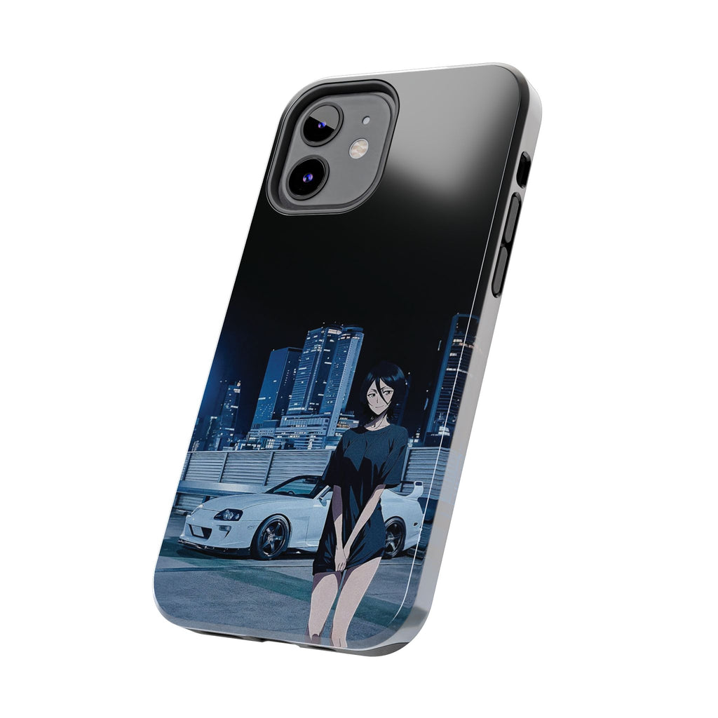 Anime-Inspired Tough Phone Case for Car Enthusiasts