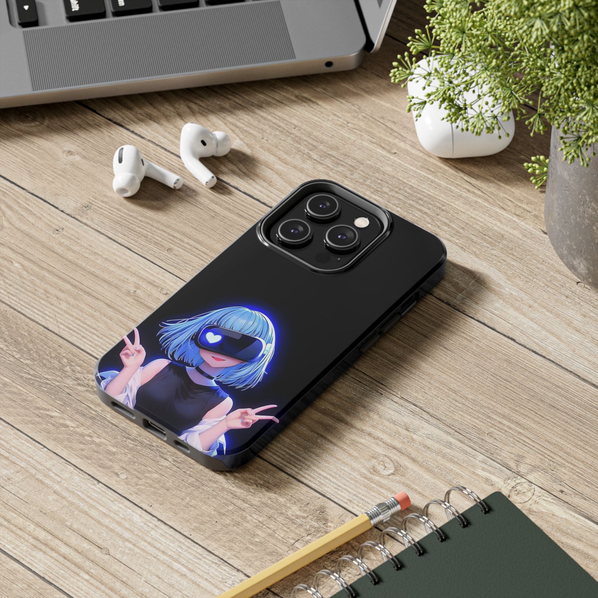 Vibrant Anime Phone Case, Cute Tough Cases for Gamers, Decorative Tech Gear, Birthday Gifts, Stylish Phone Accessories