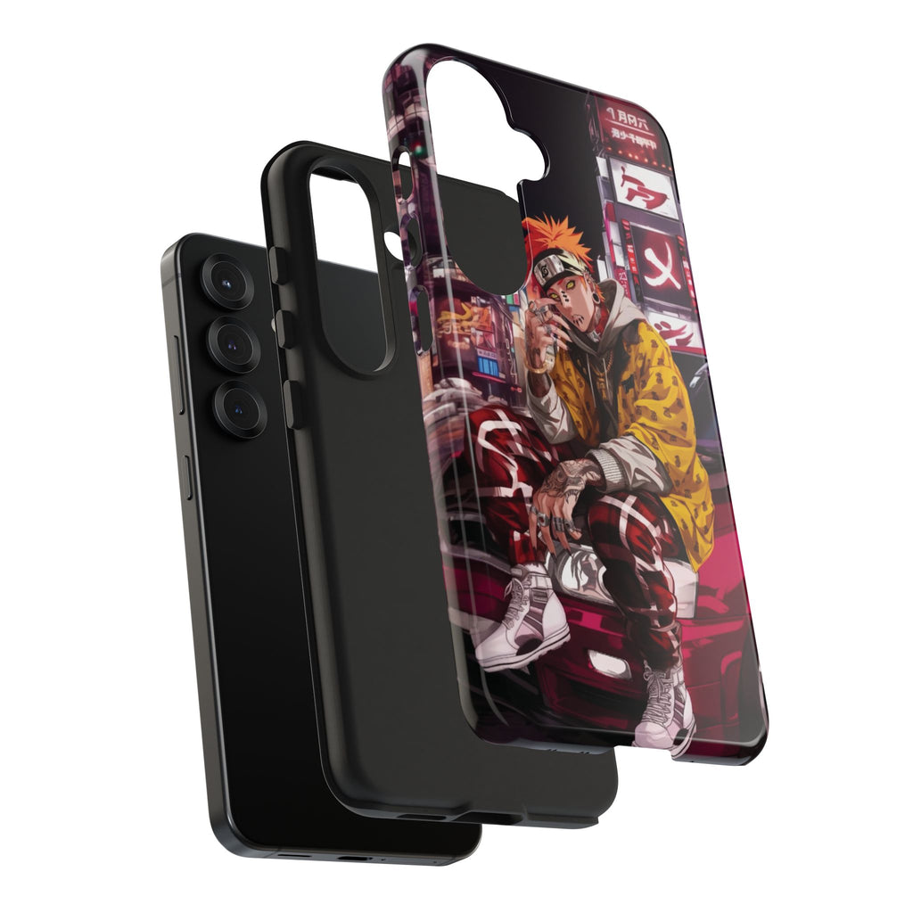 Urban Vibe Tough Phone Case - Anime Streetwear Design
