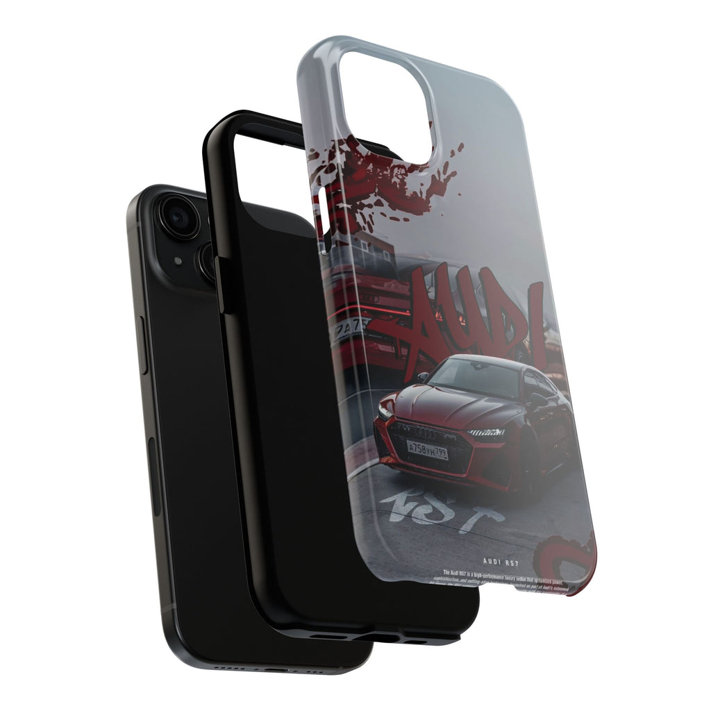 Audi-Inspired Tough Phone Case for Car Enthusiasts